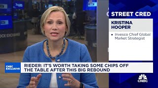 The market is telling us theres a higher probability of a recession says Invescos Kristina Hooper [upl. by Goles682]