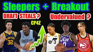 NBA Fantasy Basketball Sleepers Breakout Players 20242025 [upl. by Eronaele224]