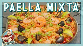 Paella Mixta voor dat heerlijke zomergevoeltje  EtenmetNick  How to [upl. by Gerrie]