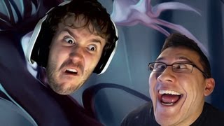 Stop it Slender w Markiplier  I AM THE SLENDER MAN [upl. by Balas309]