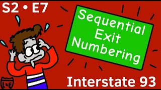 Interstate 93 Beware of Sequential Exit Numbering [upl. by Tekcirc]