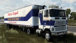 American Truck Simulator 2023 147 Ford CTL 9000 By Rushour 109 Free Stoughton ZPlate 1440p60 [upl. by Sharona]