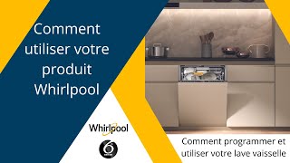 Comment programmer et utiliser votre lave vaisselle Whirlpool Maxi Spaceposable prostar [upl. by Adnirod]