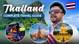 Complete Travel Guide to Thailand  Hotels Attraction Food Transport and Expenses [upl. by Nyrok]