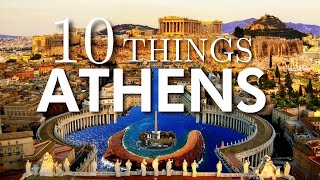 Top 10 Things To Do in Athens Greece [upl. by Legra]