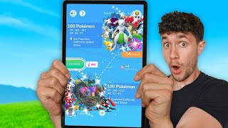 I Special Traded 100 Rare Pokémon in Pokémon GO [upl. by Eirhtug513]