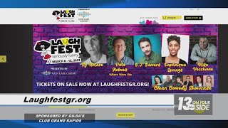 Laughfest serves up plenty of giggles all for a good cause [upl. by Cindee]