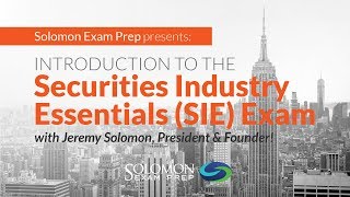 Introduction to the Securities Industry Essentials SIE Exam [upl. by Eilahs248]