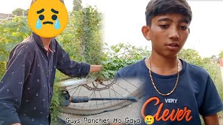 Meri Cycle Pancher Ho gayi 😭 • vlog [upl. by Lazarus]