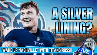 Dillon Radunz NEXT MAN UP Saahdiq Charles abruptly Retires  Wake Up Nashville with Titans Rossi [upl. by Adnalue]