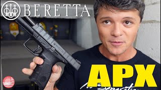 Beretta APX Review Another 9mm Beretta Review [upl. by Chiquita583]