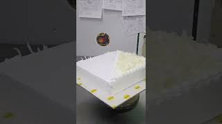 best 2kg white forest cake making shortvideo white cakery foodie vijay gillykube [upl. by Aiuqcaj326]