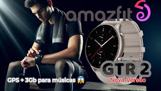 Amazfit GTR 2 Nova Versão  Um excelente custobenefício Umboxing e Review completo menus Zepp [upl. by Jorgan985]