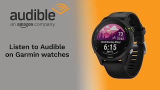 How To Listen To Audible Audiobooks On Your Garmin Watch  Easy Guide [upl. by Amble829]