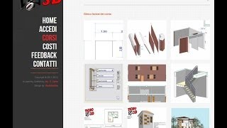 ArchiCAD Videocorso di Tecno 3D [upl. by Sharpe]