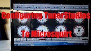 Configuring Tunerstudios to Microsquirt [upl. by Eireva134]