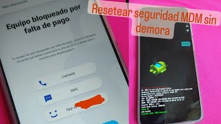 Resetear seguridad MDM ¿equipo bloqueado por falta de pago procesamos un Motorola [upl. by Jemy]