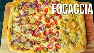 How to Make FOCACCIA BREAD Like an Award Winning Pizza Chef [upl. by Anetta679]