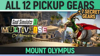 Goat Simulator 3 Multiverse of Nonsense  All Pickup Gears  Mount Olympus [upl. by Ragg]