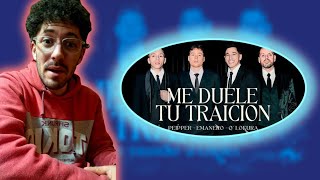 ME DUELE TU TRAICIÓN Emanero QLokura Peipper  Video reacción by XakAndo7 [upl. by Keyte117]