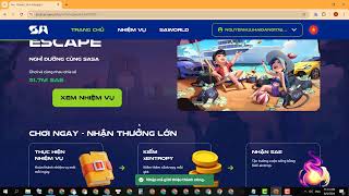 Hướng Dẫn Làm Airdrop Event SA World Miễn Phí 100 Kiếm Ít Nhất 100 [upl. by Ahsener249]