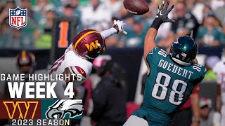 Washington Commanders vs Philadelphia Eagles  2023 Week 4 Game Highlights [upl. by Yun596]