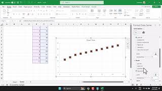 How to change scatter plot points size in Excel  change scatter plot points type in Excel [upl. by Jemina]