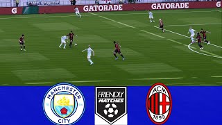 Manchester City vs AC Milan  Friendly Match 2024  Full Match Highlights En Vivo Resumen [upl. by Eric]