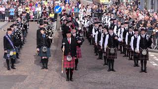 Massed Pipes and Drums  Scotland The Brave [upl. by Sherm818]