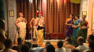 20140817 Drama Sri Krishna Janmashtami  ISKCON Riga Latvia [upl. by Aisatna229]