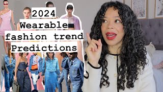 2024 Wearable fashion trend predictions fashiontrends [upl. by Geraint411]