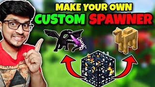 How To Make Custom Spawner in Minecraft  Get Mineable Spawners In Minecraft Using SilkSpawners [upl. by Sezen]