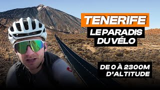 ROULER SUR LES PENTES DU PLUS HAUT VOLCAN DEUROPE  Vélo à Tenerife [upl. by Peder]