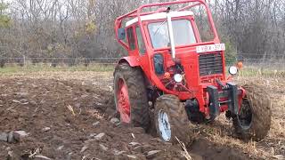 Szántás  Mtz 82 turbó  VogelampNoot L950 Engine Sound [upl. by Lethia]