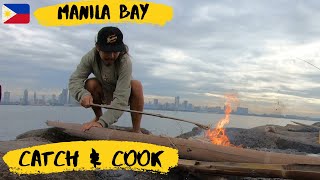 Bidbid Catch and Cook  Manila Bay Fishing  Ep48 [upl. by Farmer552]