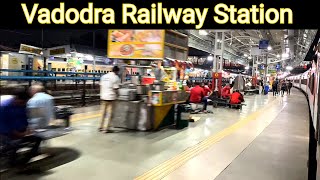 Vadodara Railway Station Knight View  Indian Railway [upl. by Arhas]