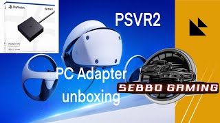 PSVR2  PC Adapter  unboxing [upl. by Nuaj]