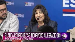 Blanca Rodríguez se incorporara a la 609 del Frente Amplio Javier Umpierrez se refirió al respecto [upl. by Eshman]