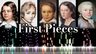 First Pieces by 15 Great Classical Composers [upl. by Sille487]