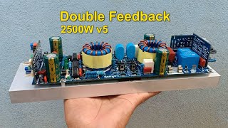 D2K5 Fullbridge Amplifier Class D double feedback V 5 [upl. by Ardnat630]