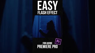 Quick FLASH EFFECT For Adobe Premiere Pro  Shorts [upl. by Sheley]