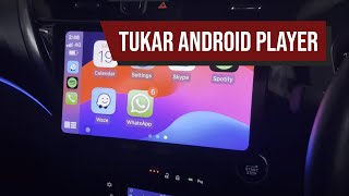 Upgrade Android Player TS10 Dengan Apple Carplay  Android Auto Harga MARHAEN [upl. by Bigner]