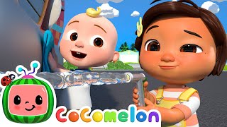 Fire Truck Wash Song  CoComelon Nursery Rhymes amp Kids Songs [upl. by Ot]