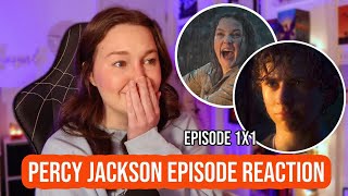 Percy Jackson and the Olympians  Episode 1 REACTION [upl. by Agretha]