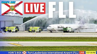 🔴 LIVE  Plane Spotting at Fort LauderdaleHollywood International Airport FLL [upl. by Sofer]