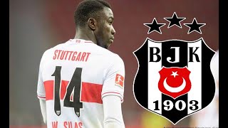 Silas Katompa Mvumpa Wamangituka⚪⚫ Welcome To Beşiktaş Golleri Yetenekleri Goals Skills Stuttgart [upl. by Ainirtak]