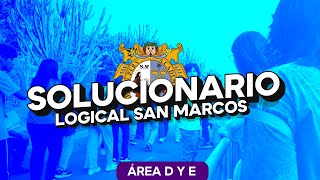 🔥📝 SOLUCIONARIO SAN MARCOS 2024 II📢 ÁREAS D E 🔴EN VIVO [upl. by Anaib]