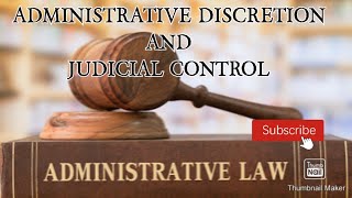 ADMINISTRATIVE DISCRETION amp JUDICIAL CONTROL IN MALAYALAMADMINISTRATIVE LAWവിവേചനാധികാരം [upl. by Anairam948]