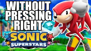 CAN YOU BEAT Sonic Superstars Without Pressing RIGHT OR LEFT Part 1 [upl. by Rombert]