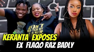 Flaqo Raz Ex Keranta Exposes him Badly in TikTok Live with Flaqos Aunty Nyakwar Janeko [upl. by Mariel227]